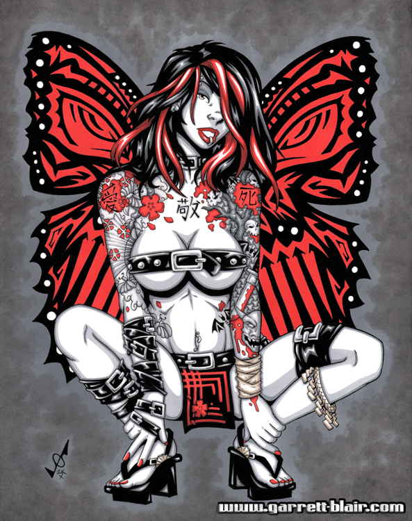 Madame Butterfly II - Large Print Madame Butterfly II - Large Print