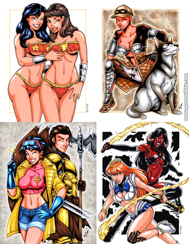 11x14 Two Character Color Commission 11x14 Two Character Color Commission